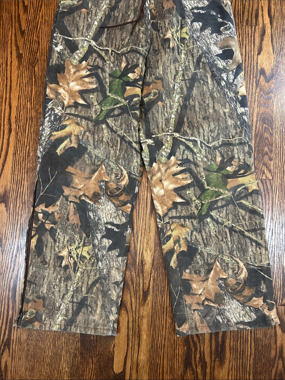Vintage 90s Quilt Lined Camo Hunting Pants - Picture 3 of 7